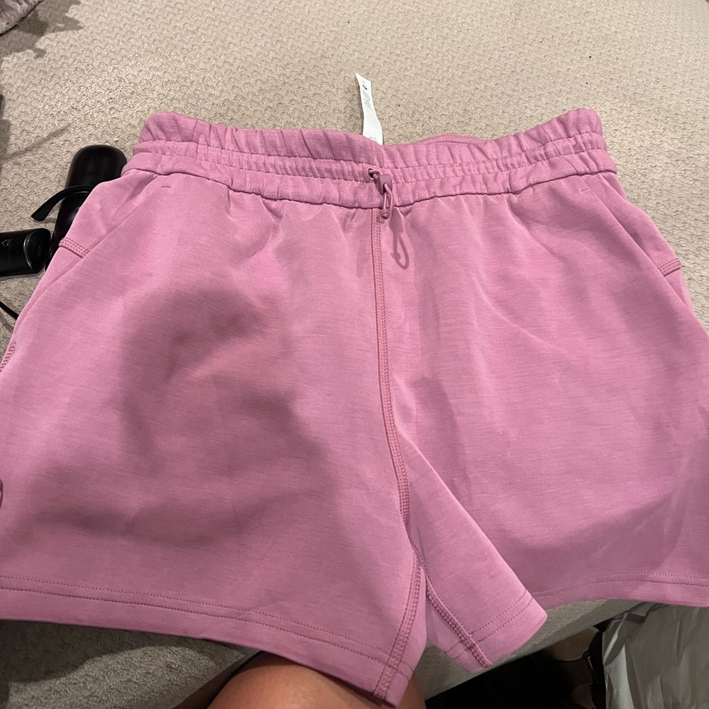 Lululemon Athletica Pink Athletic Shorts Lightweight Elastic Waist